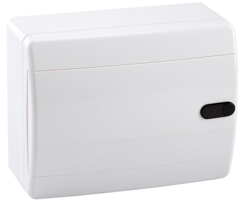 Бокс пластиковый Кэаз OptiBox ЩРН-П-8 P-CNN-1-08-IP41 (170х218х102мм) IP40 белая дверца картинка 